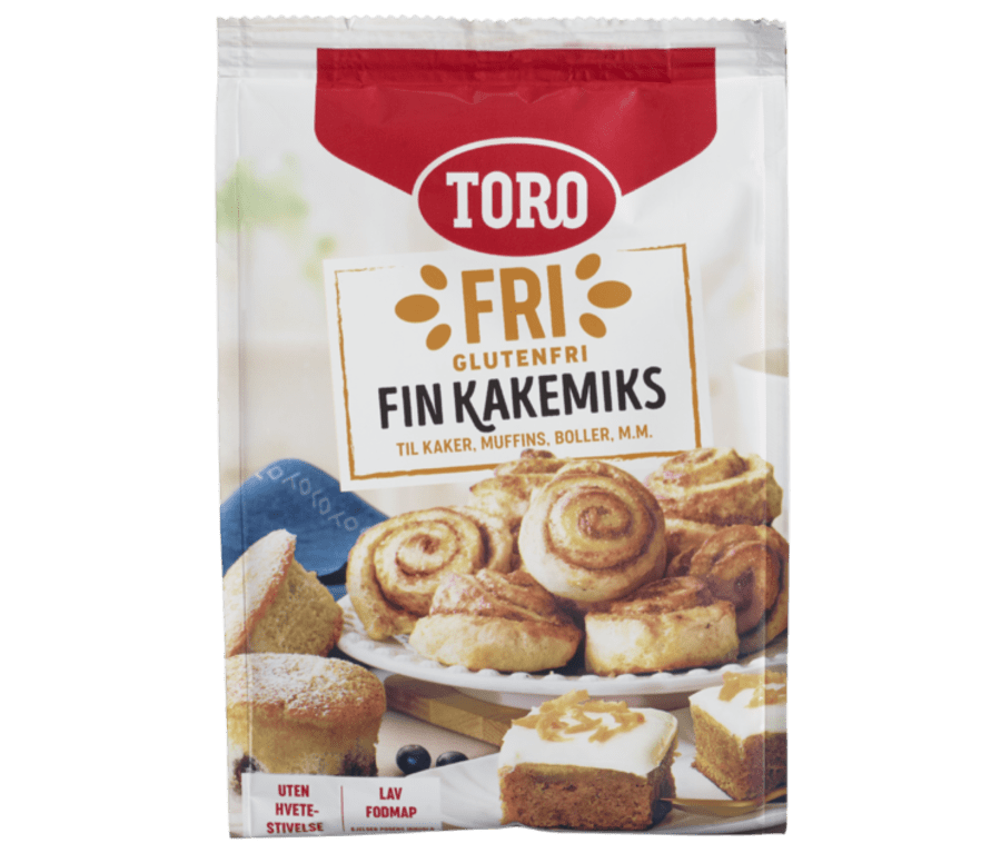 Toro Kökumix fínt Glútenfrítt 346gr duft (5)