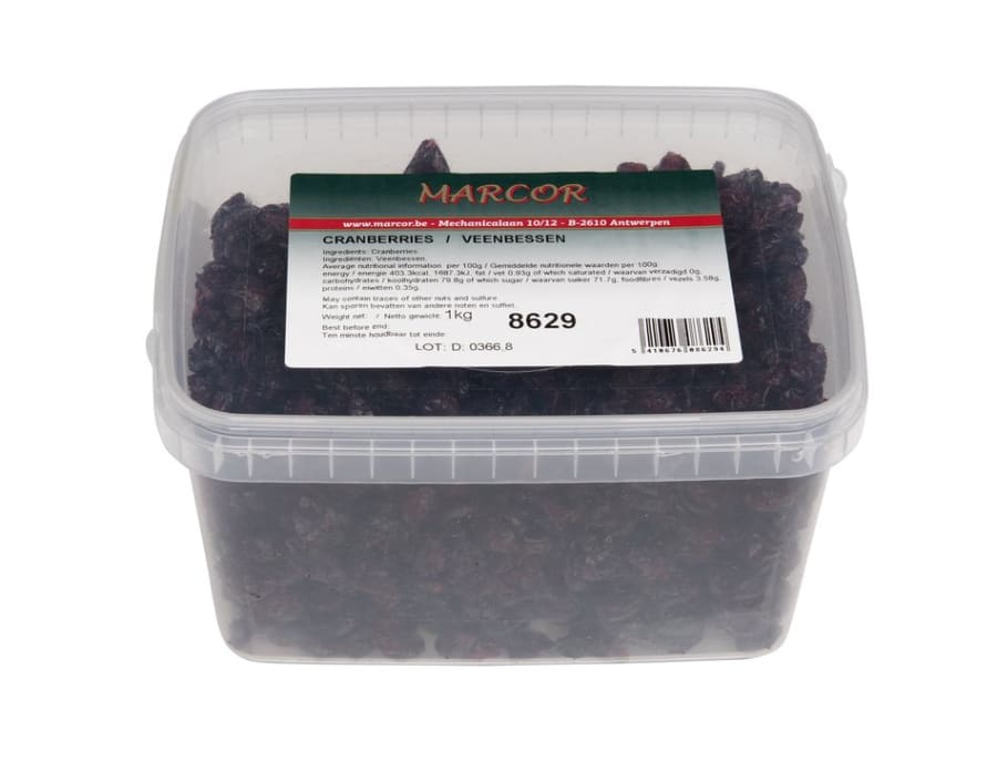Trönuber þurrkuð 1kg