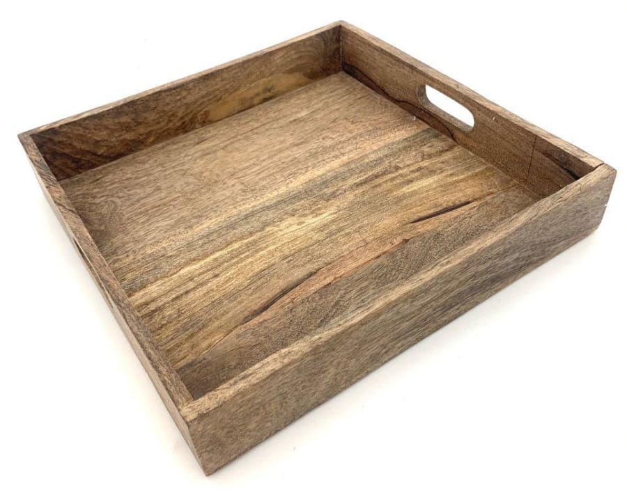 Trendcenter Bakki 35,5x35,5x6 mango viður