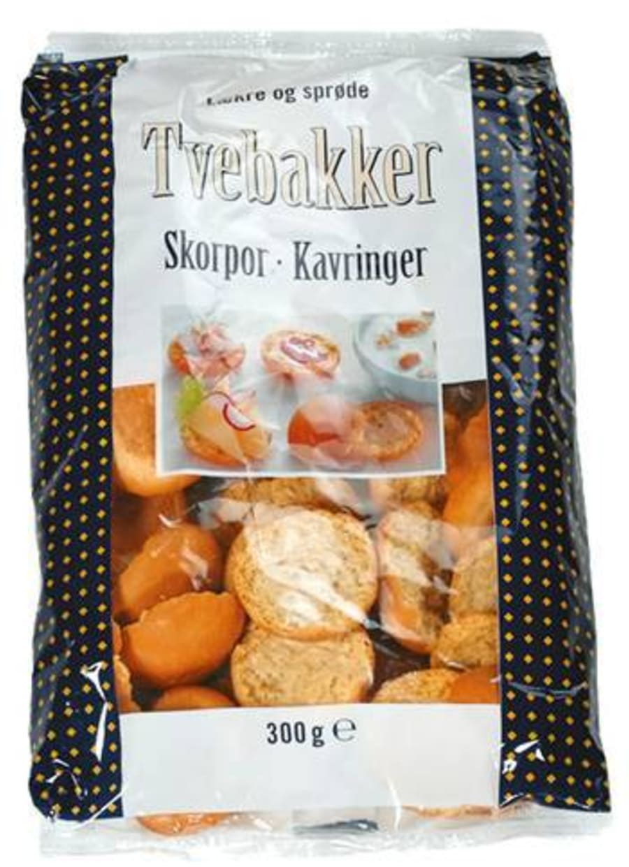 Tvíbökur 6x300gr.