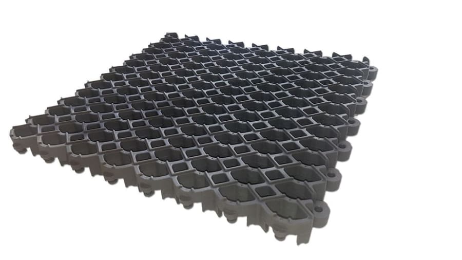 V-Mat Eco mottur 14mm Graphite 25x25cm 1stk