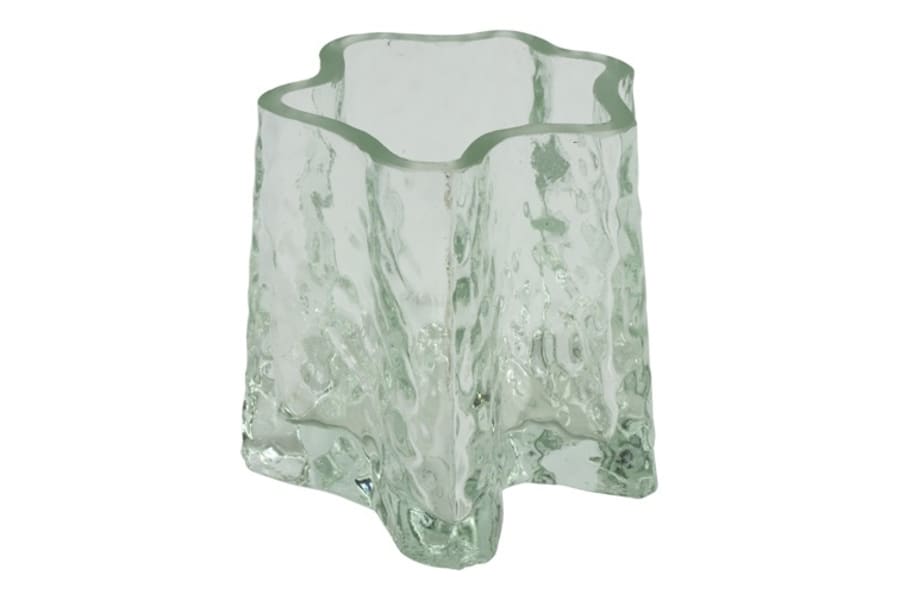 Vasi Basila Glær 10x10cm. (12)