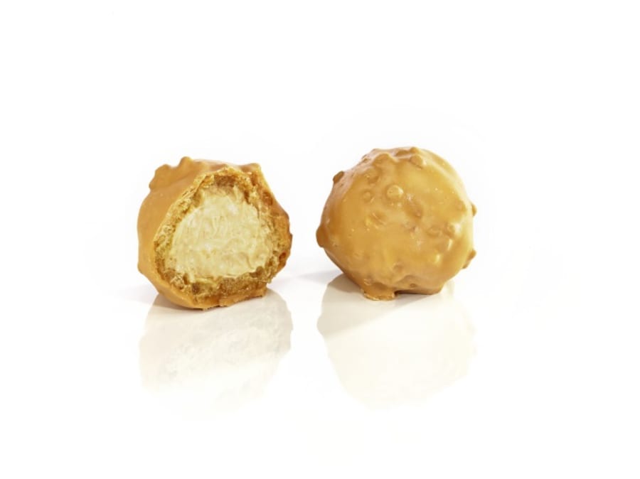 Vatnsdeigsbollur m/saltaðri karamellu 62stk