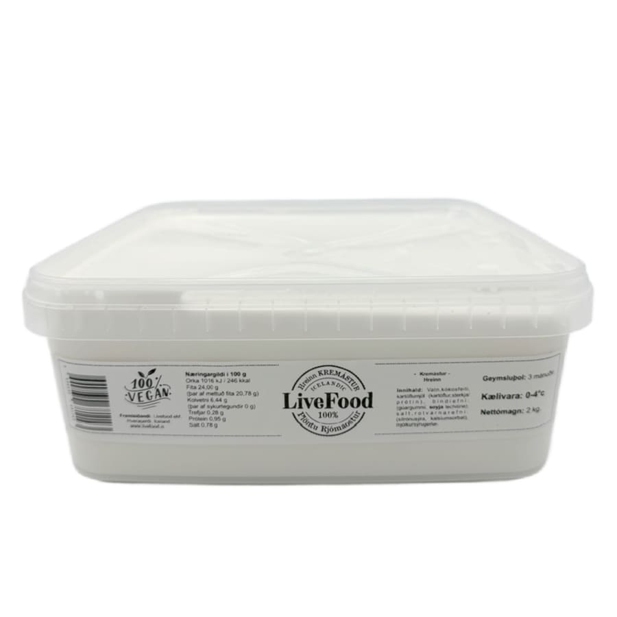 Vegan rjómaostur 2kg