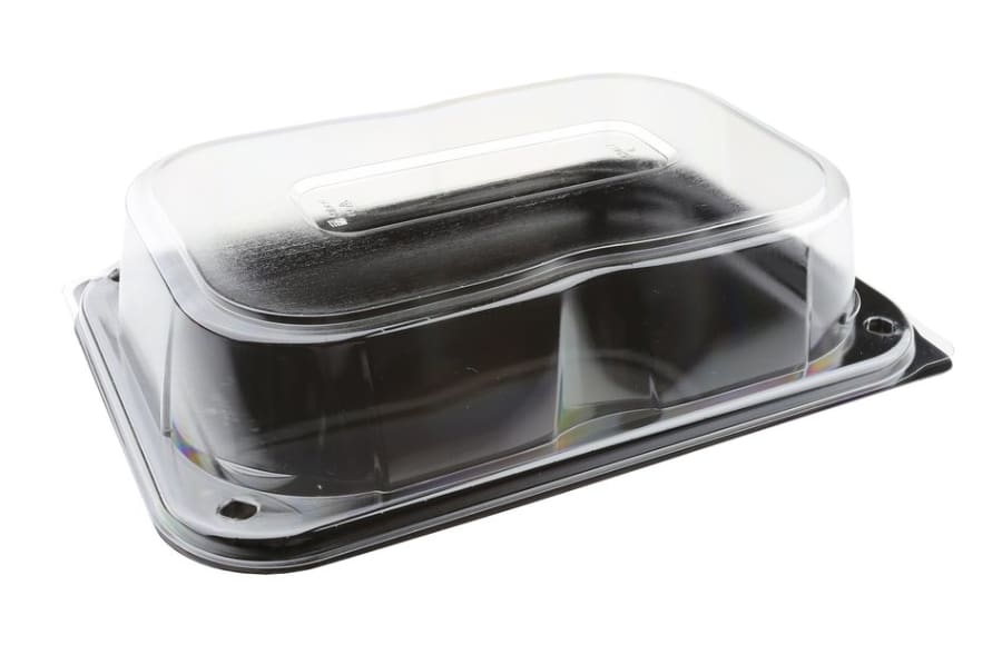 Veislubakki RPET Combo bakki og lok 24x17x5cm 25stk