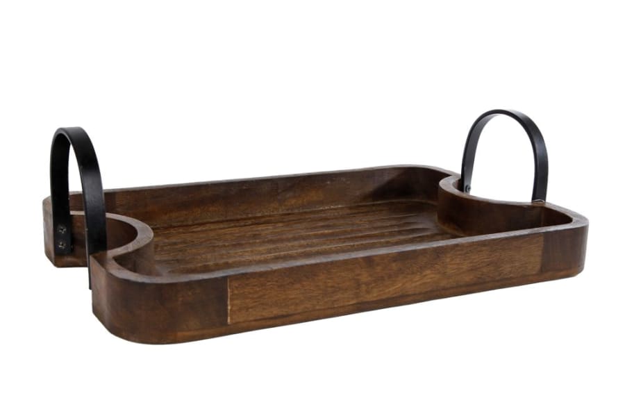 Viðarbakki Rob Wave 40x25cm. (8)