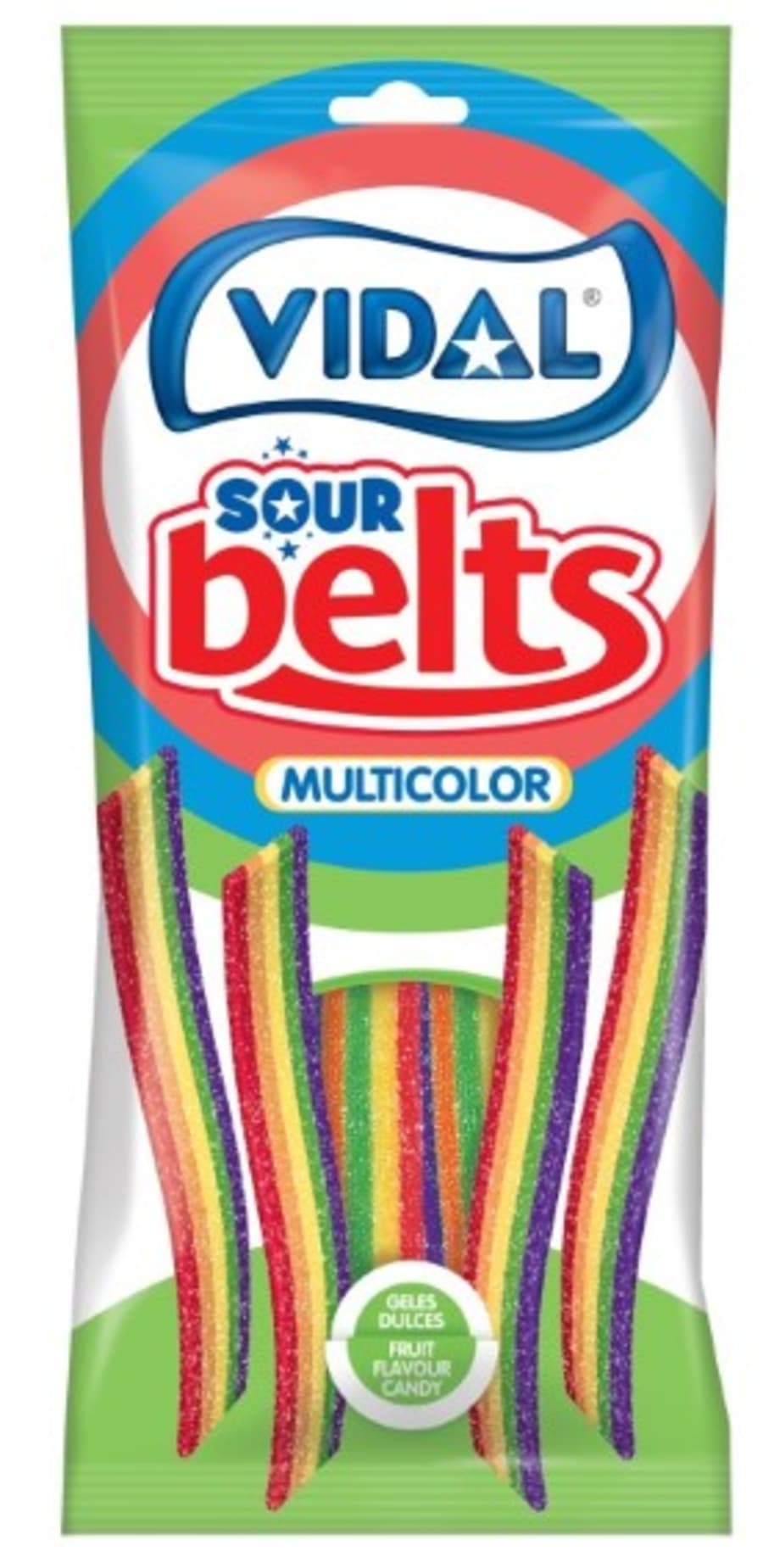 Vidal Sour Rainbow Belts 90g