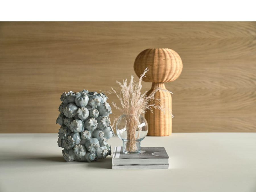 Villa Collection Borðlampi Vinka 53,5cm bast natur