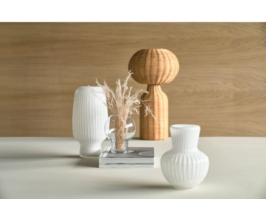 Villa Collection Borðlampi Vinka 53,5cm bast natur