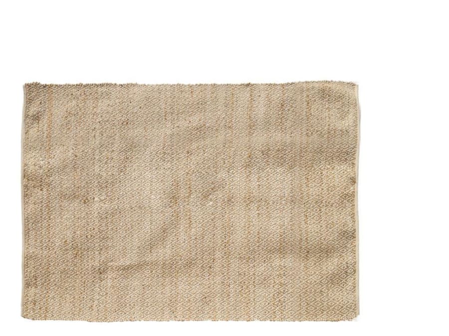 Villa Collection Gólfmotta 120x180cm bómull natur