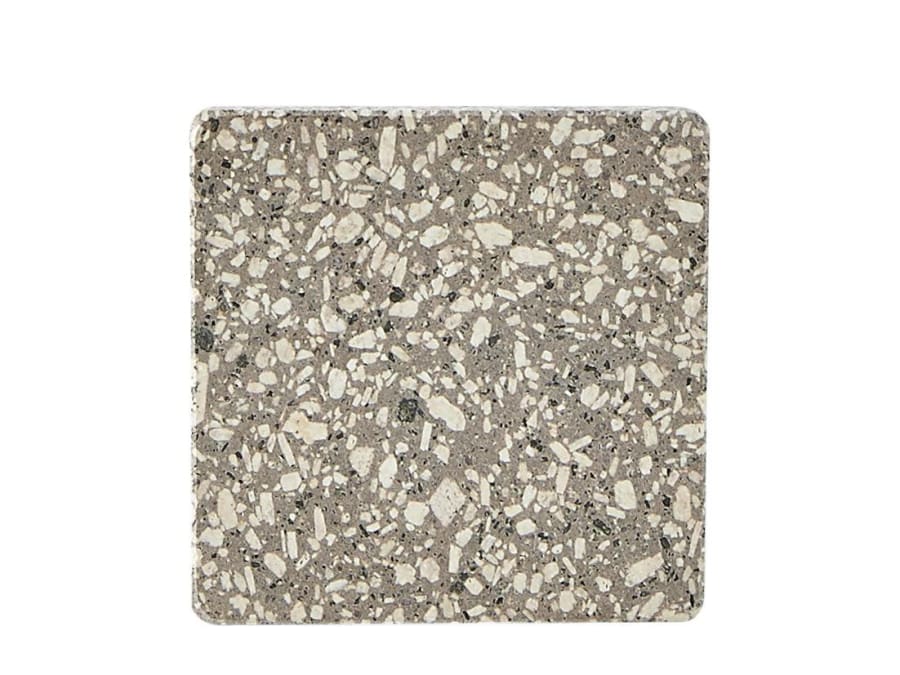 Villa Collection Glasamottur steinn 10x10cm 4stk grey