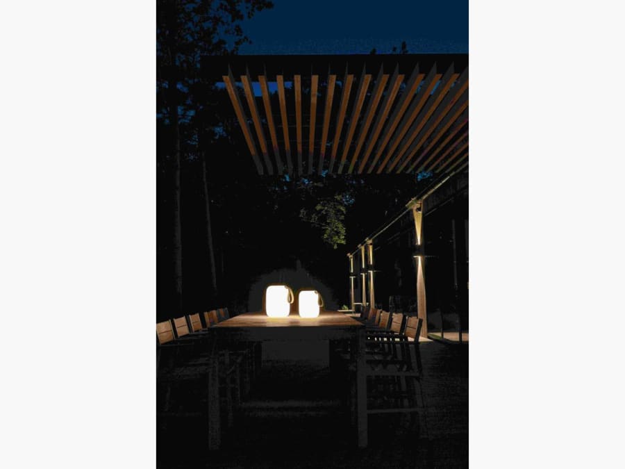 Villa Collection Lampi led 21x27,5cm Hav lys brun