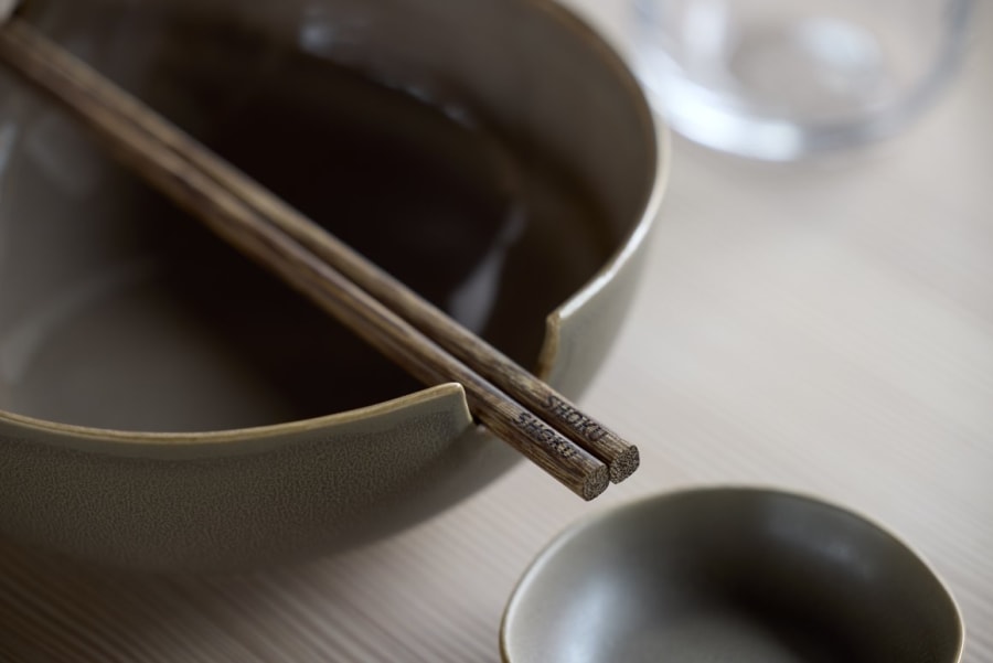 Villa Collection Shoku sushi prjónar 4stk viður