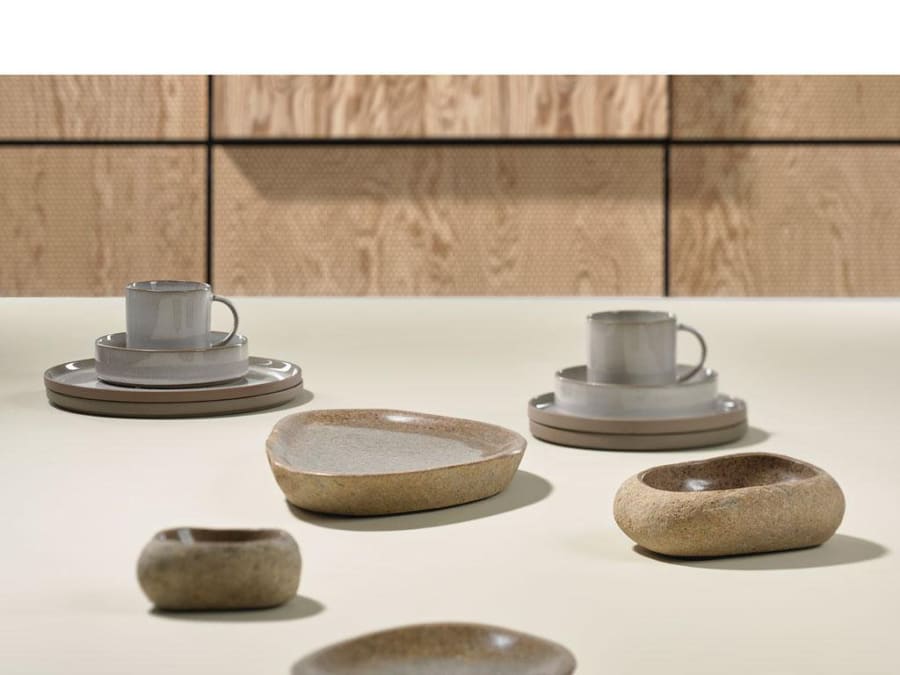 Villa Collection Skál/fat 20x4cm steinn natur