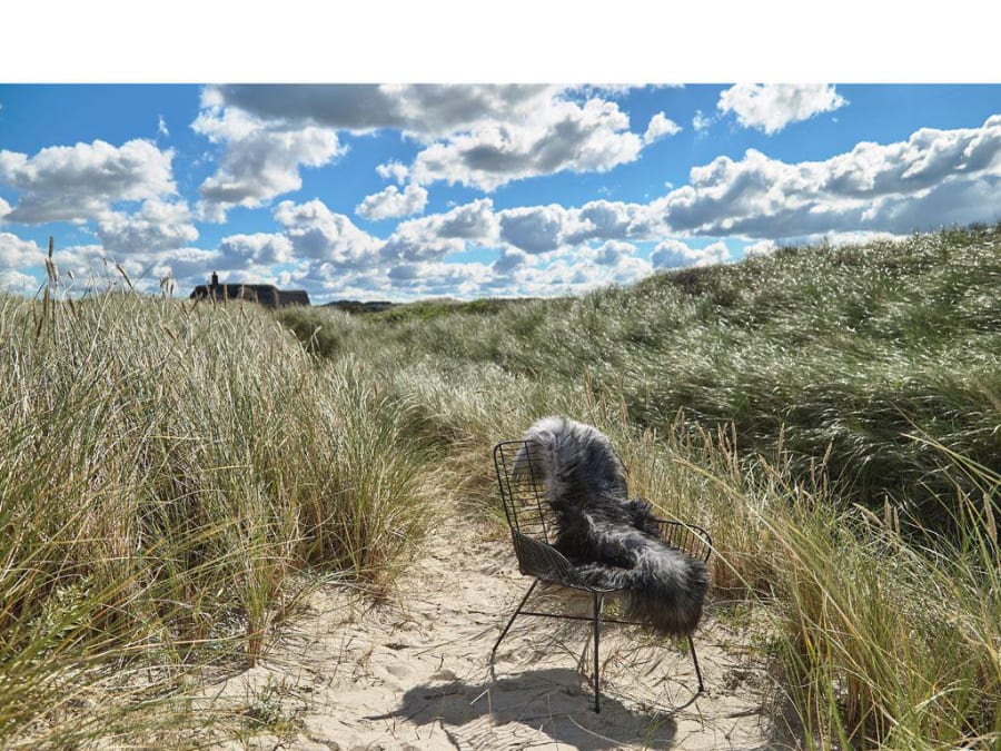 Villa Collection Stóll 67x63x77xm járn svartur