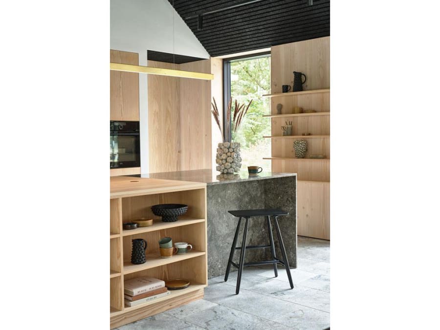 Villa Collection Stóll hár 46,5x28x64cm black