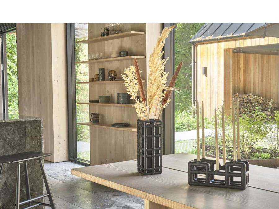 Villa Collection Stóll hár 46,5x28x64cm black