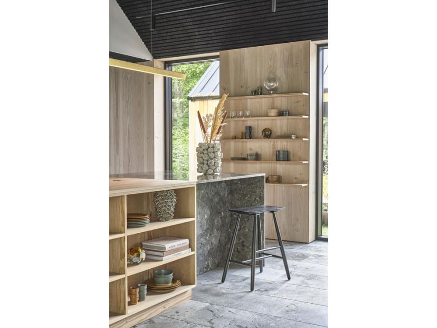 Villa Collection Stóll hár 46,5x28x64cm black