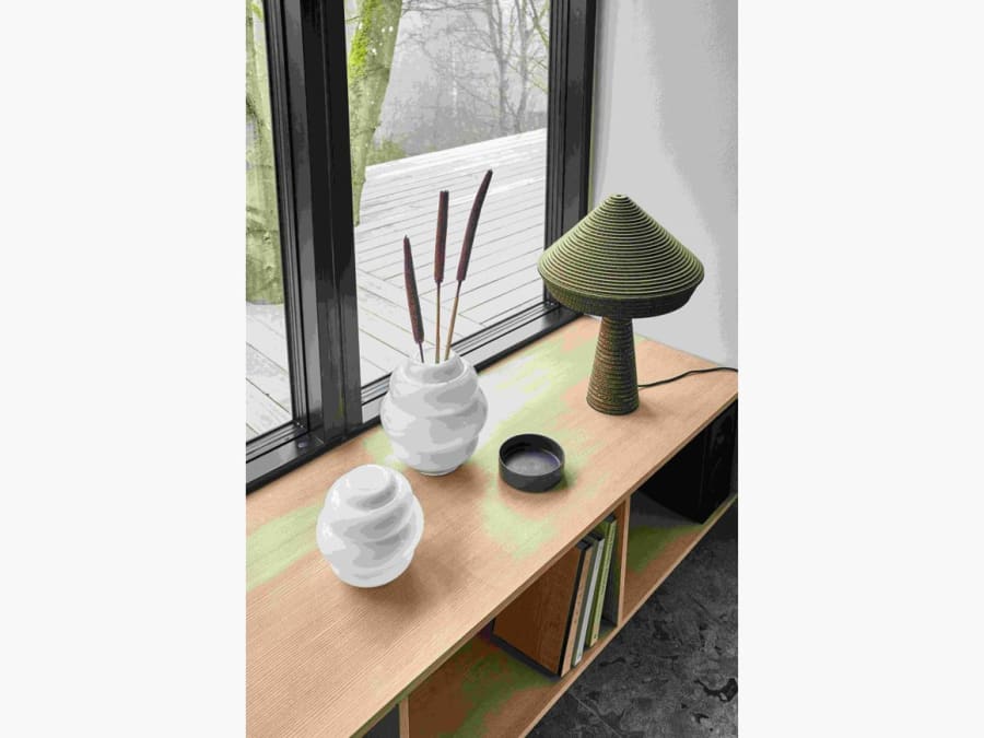 Villa Collection Vasi 20x20,5cm Bubble white