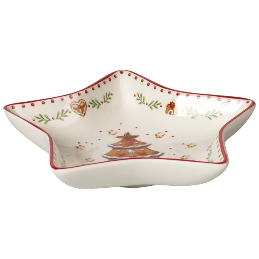 Villeroy & Boch Winter Bakery jólaskál stjarna, piparkökur 24,5cm