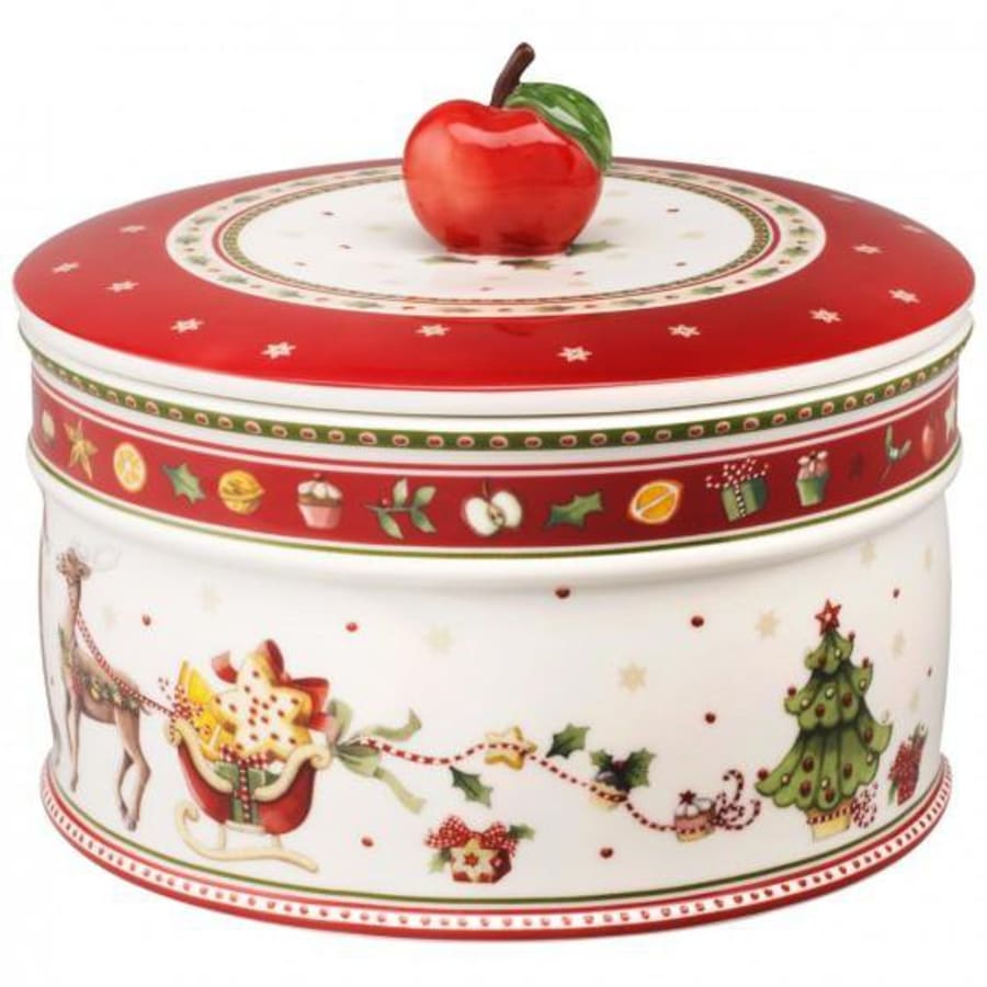 Villeroy & Boch Winter Bakery jólasmákökubox stórt 13x17cm