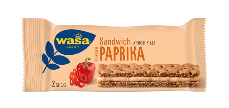 Wasa Sandwhich, Cheese & Paprika