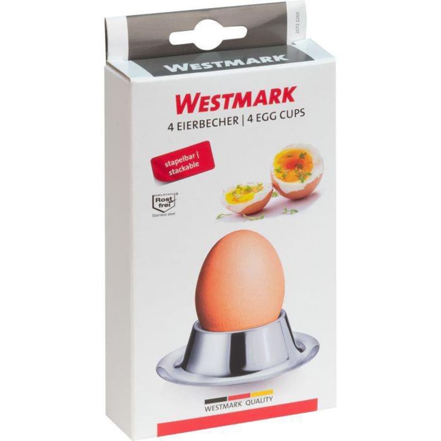 Westmark Eggjabikar 4stk stál