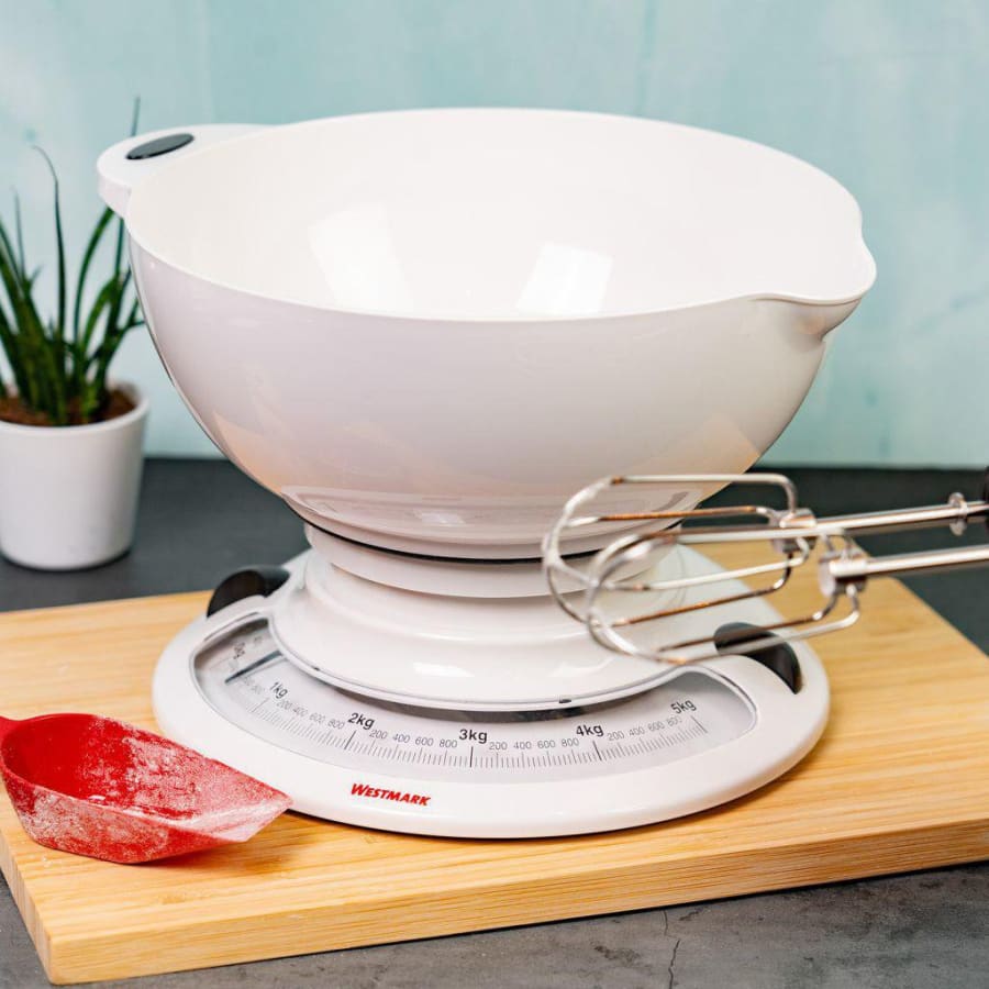 Westmark Eldhúsvog m/skál hvít 5kg