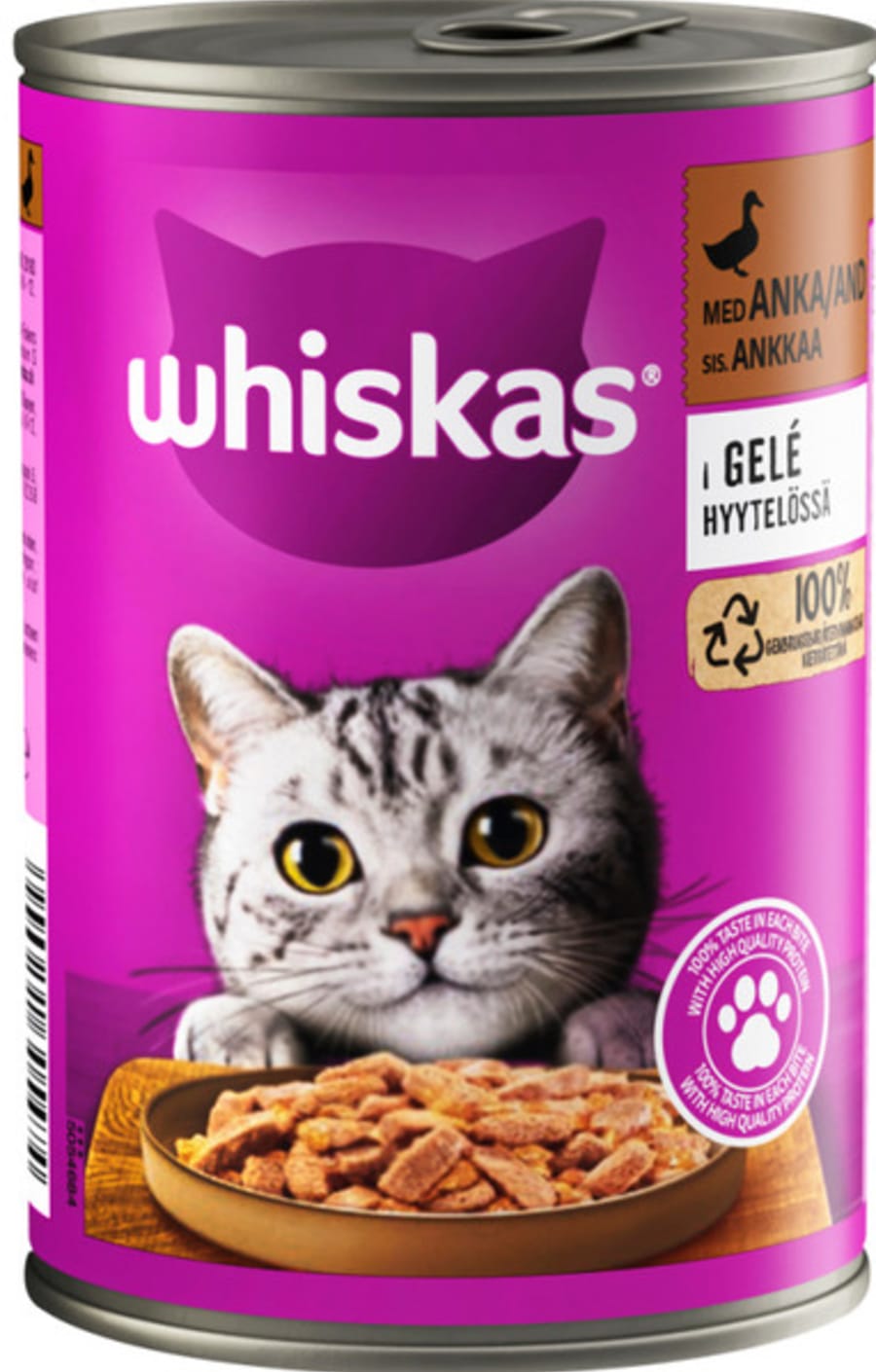 Whiskas dós önd 400 gr.