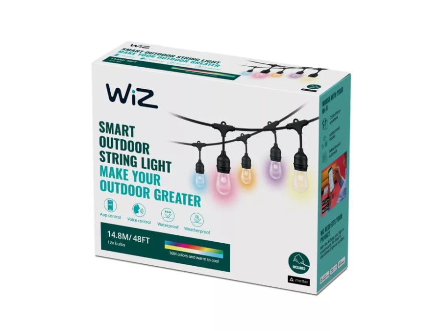 Wiz Lightstring 14.8mtr 12 ljósa