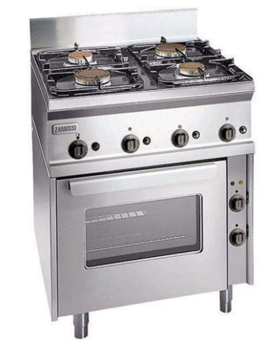 Zanussi 600 4 hellu gaseldavél + ofn