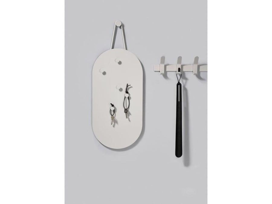 Zone A-collection hengi með 4 snögum soft grey