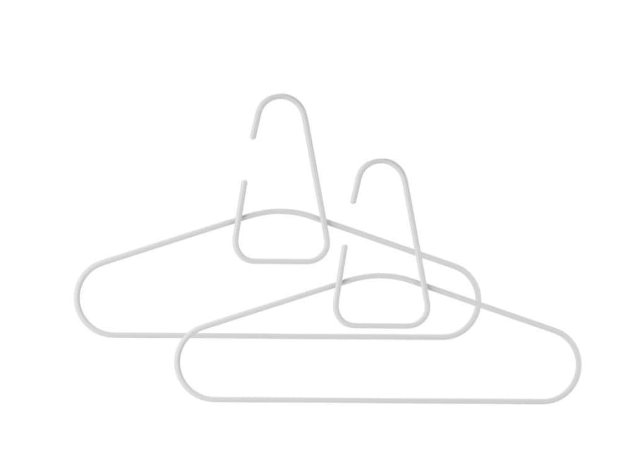 Zone A-collection herðatré 2stk metal soft grey