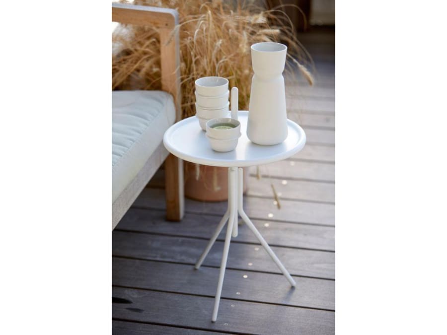 Zone Inu karafla með bolla leir 0,7ltr offwhite