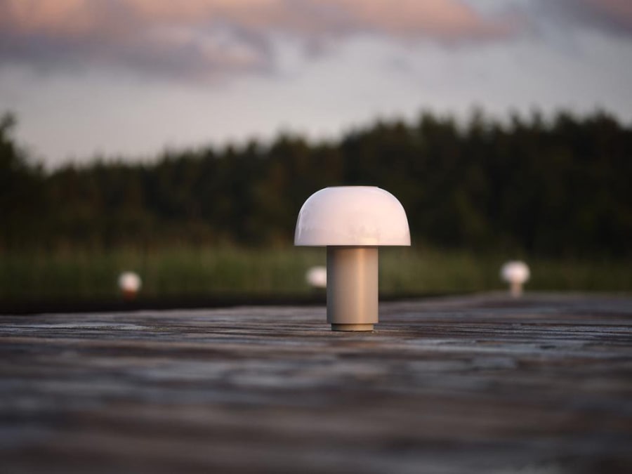 Zone Lampi Harvest Moon 22cm warm grey