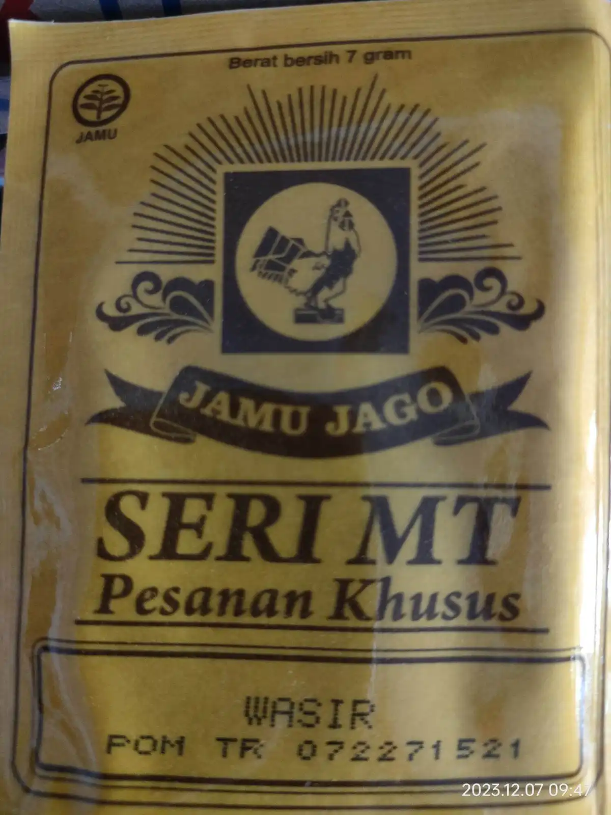 Jamu Jago - MT
