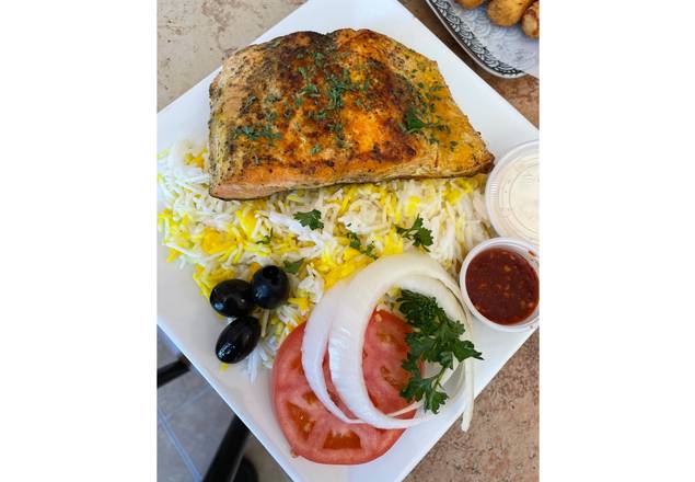 Grilled Salmon Platter