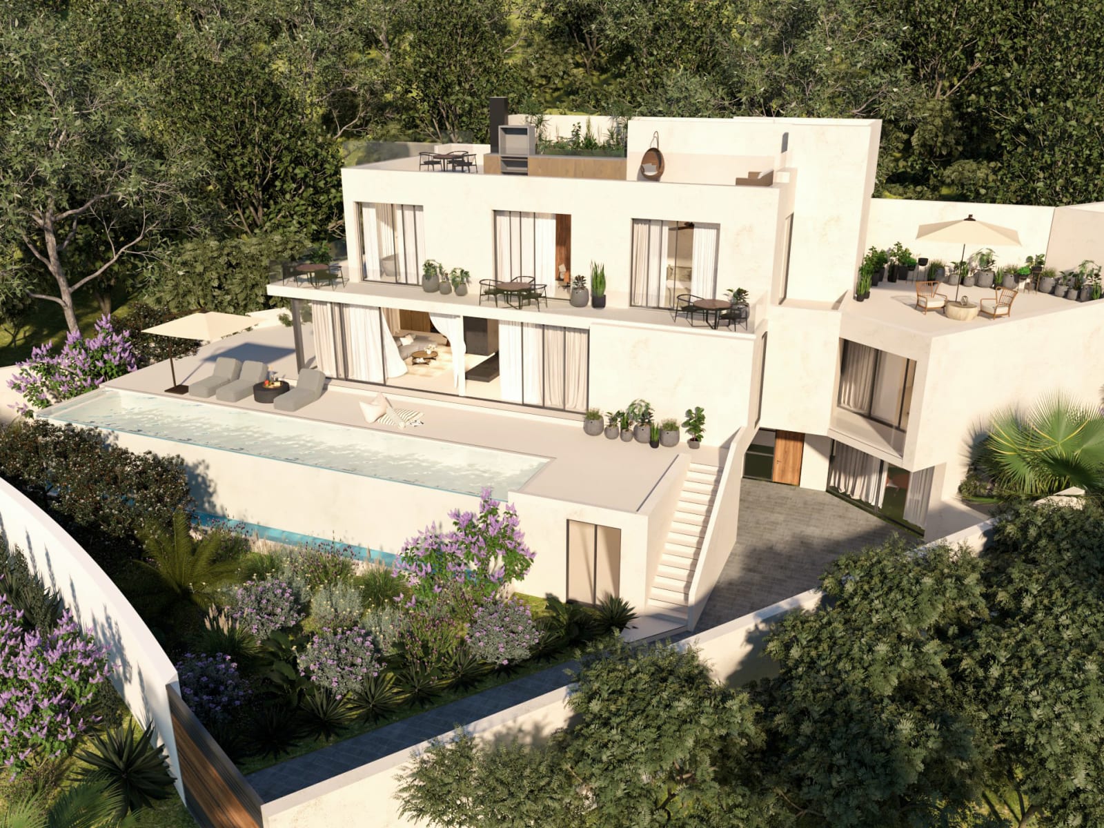 Villa Cuarzo façade