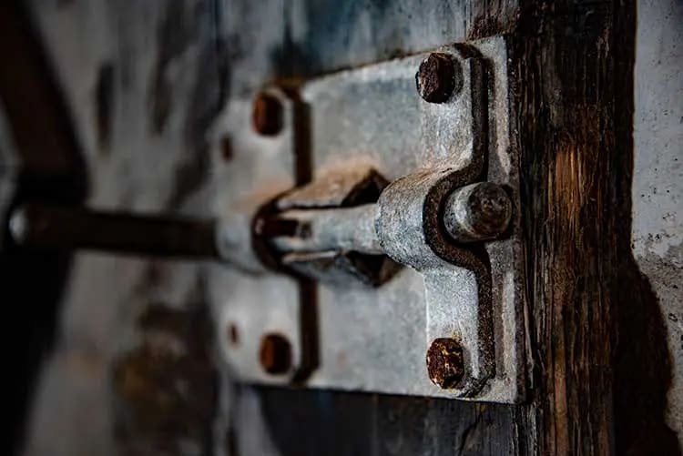 Rusty lock