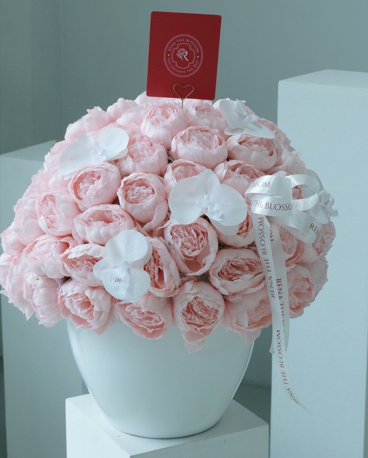 Eternal Peony in Vase