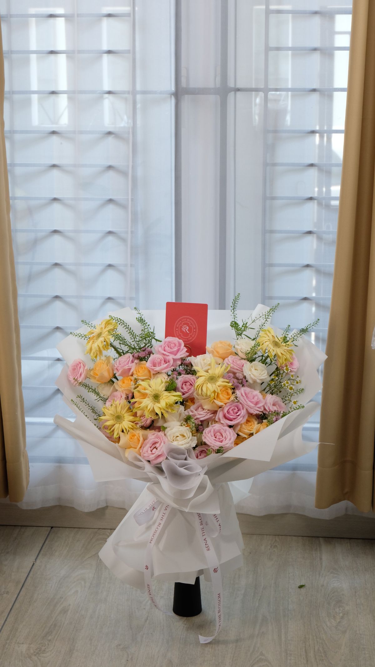 Sunlit Pastel Garden 3