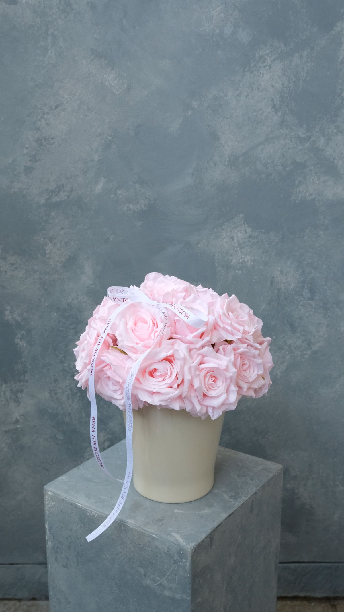 Artificial Pink Vase