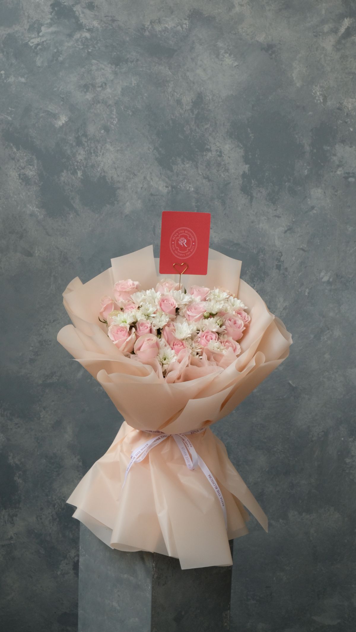 Fresh Pink Rose Aster