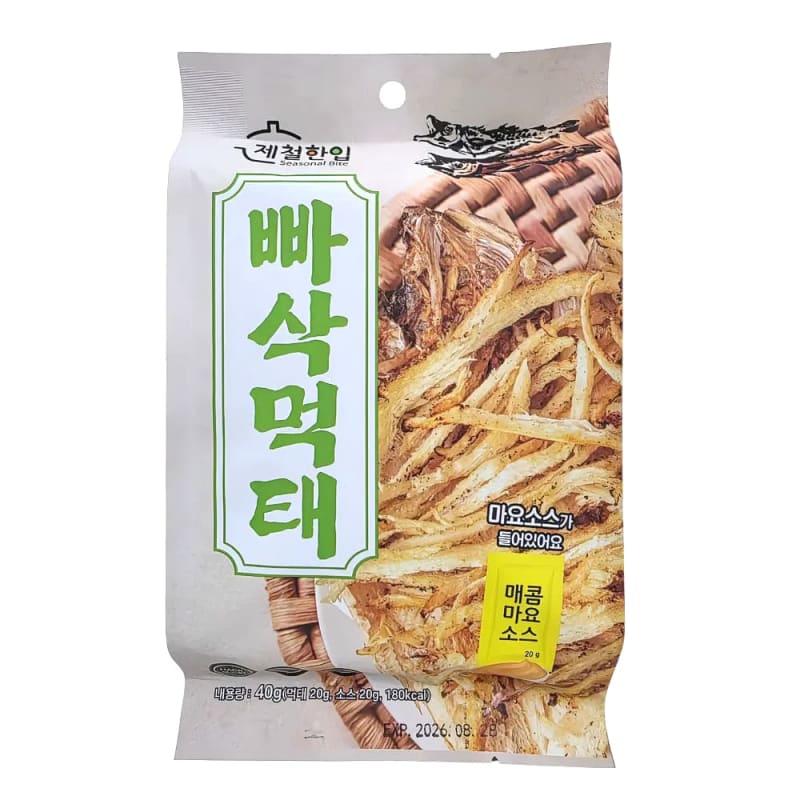 제철한입빠삭먹태+마요소스(40g)
