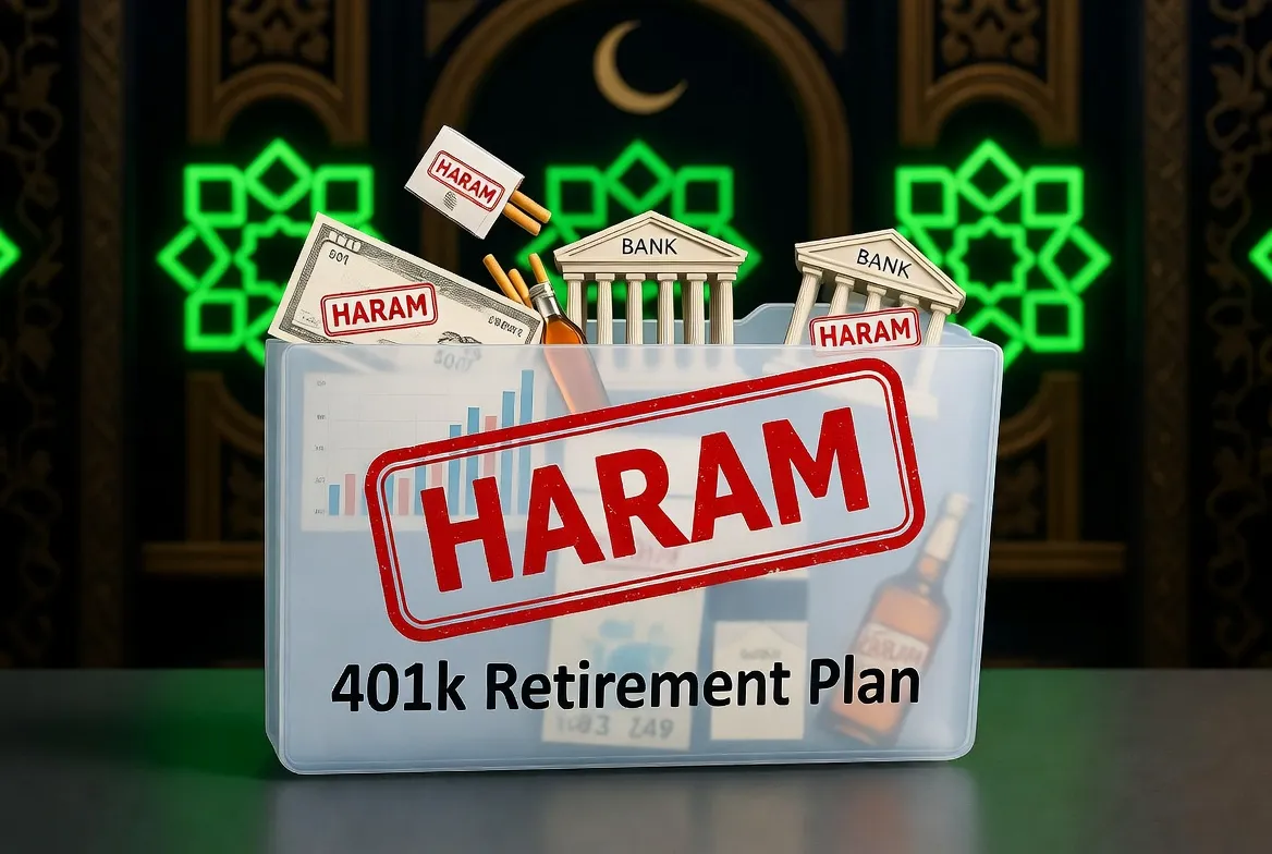 5 Things Your 401k Is Investing In Right Now That Are Haram - Muslim retirement savings warning with forbidden investments