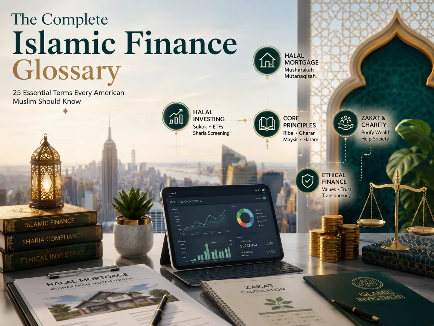 The Islamic Finance Glossary Every American Muslim Needs (25 Terms)