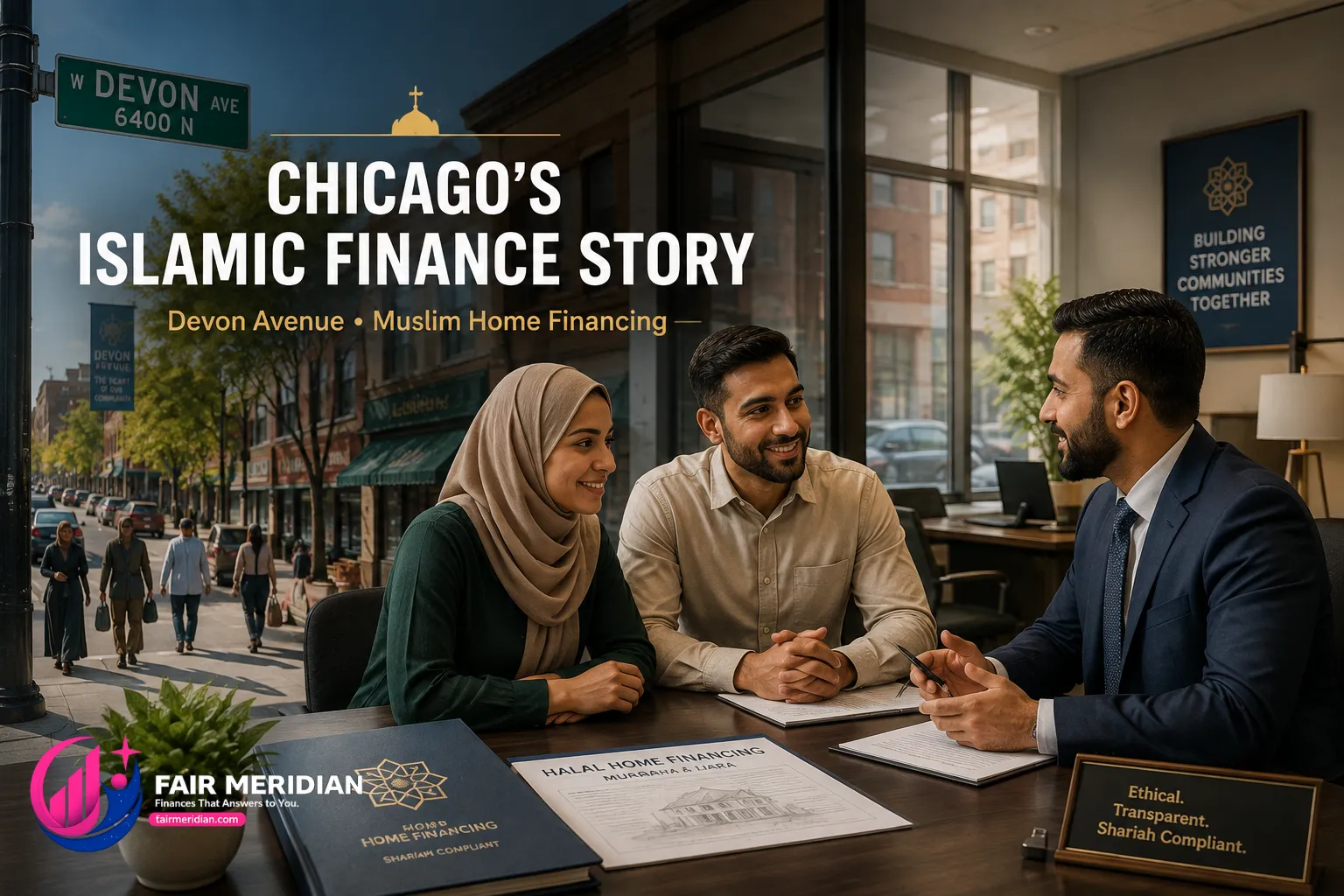 Chicago Islamic finance and Devon Bank halal home financing on Devon Avenue
