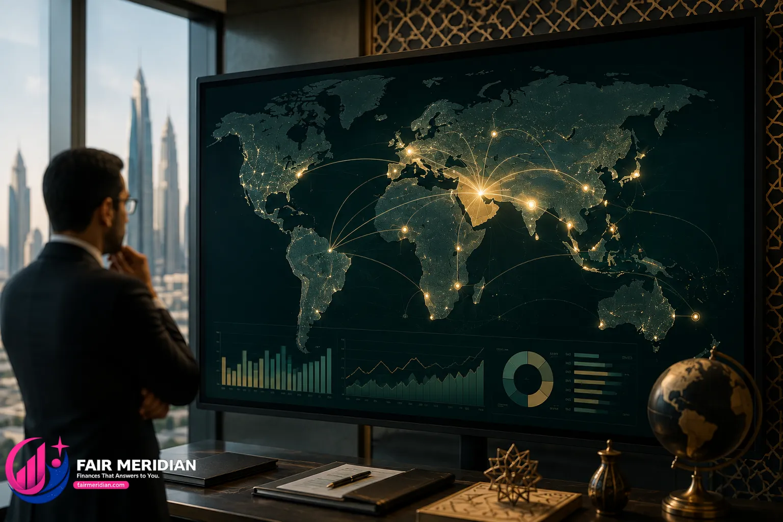 Global Islamic finance markets concentrated in the Gulf and expanding across Asia and Africa