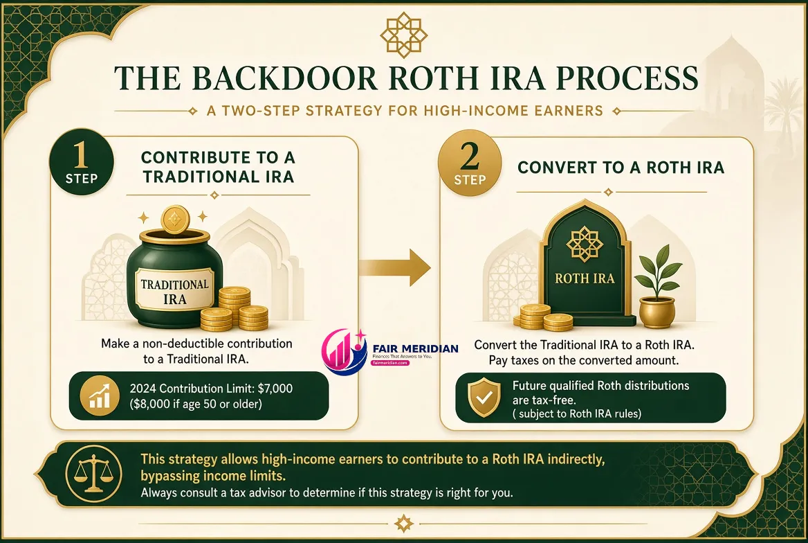 What the Backdoor Roth IRA is and how it works for high-income Muslim investors