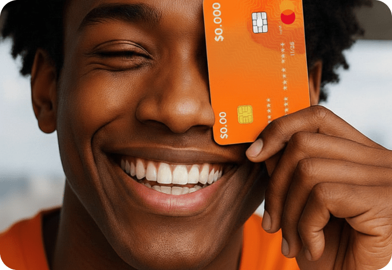 Customer enjoying digital payments